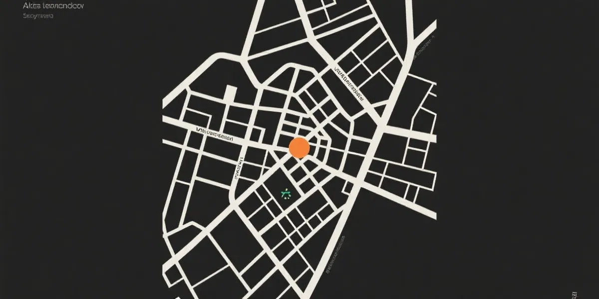 公司地址示意图